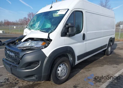 2023 Ram Promaster 2500 High Roof 159 Wb from USA, damaged, VIN 3C6LRVDGXPE577649